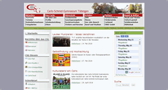 Desktop Screenshot of csg-tuebingen.de